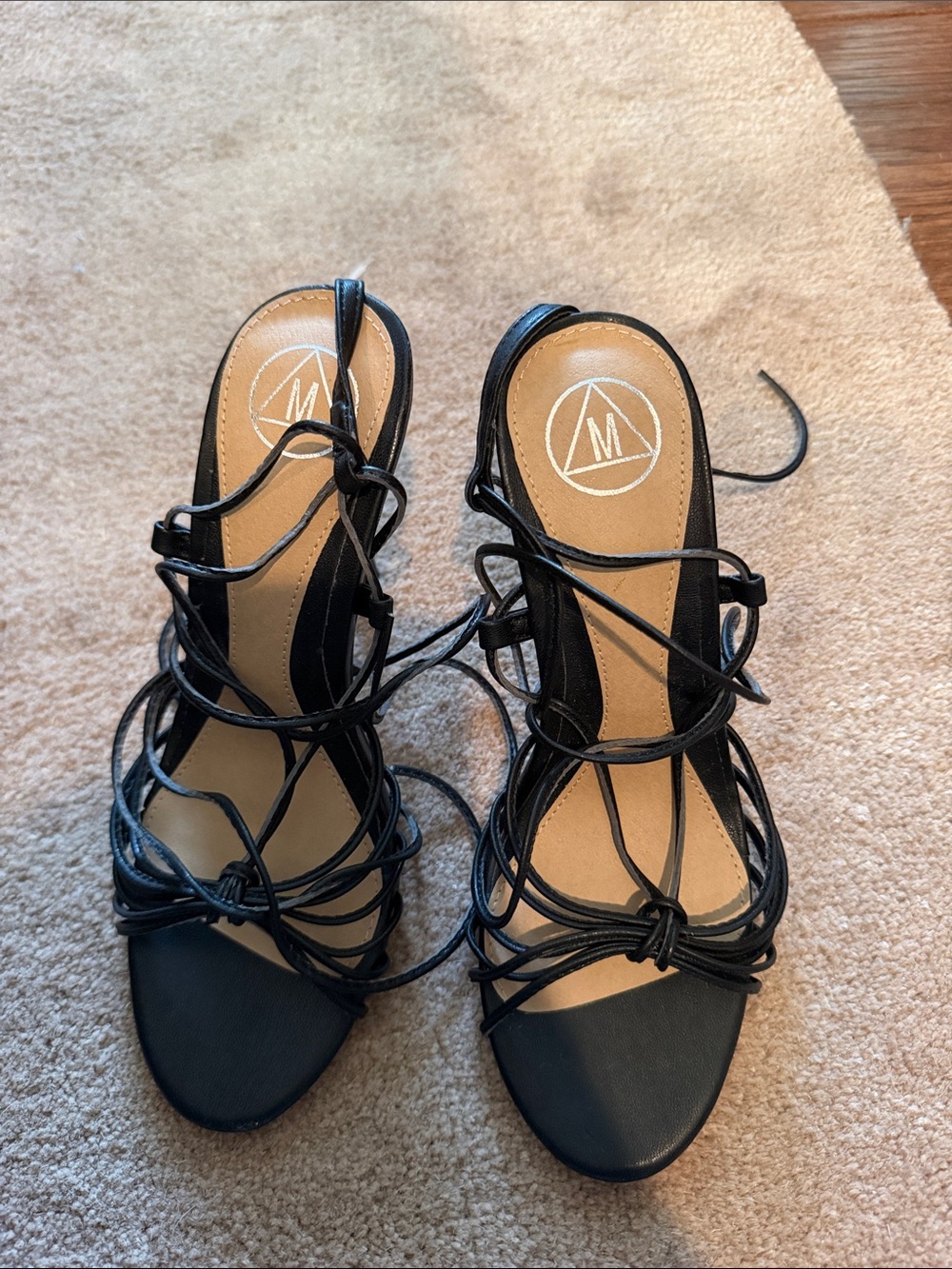Misguided Strappy Heels